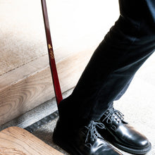 画像をギャラリービューアに読み込む, 漆蒔絵 靴べら