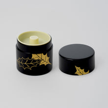 画像をギャラリービューアに読み込む, 漆蒔絵 茶筒 小(黒・朱赤)