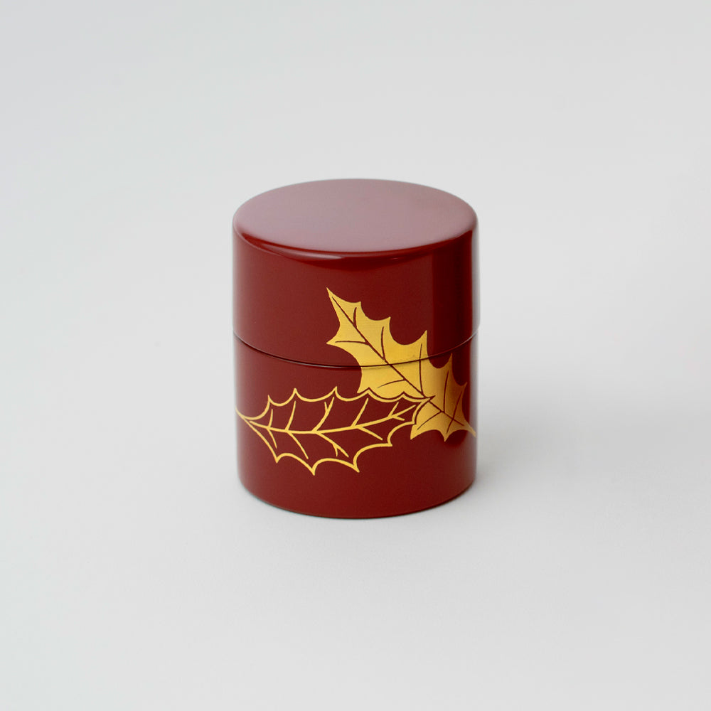 漆蒔絵 茶筒 小(黒・朱赤) – 柊家オンラインショップ ひいらぎ 漆蒔絵 茶筒 小(黒・朱赤) – 柊家オンラインショップ ひいらぎ